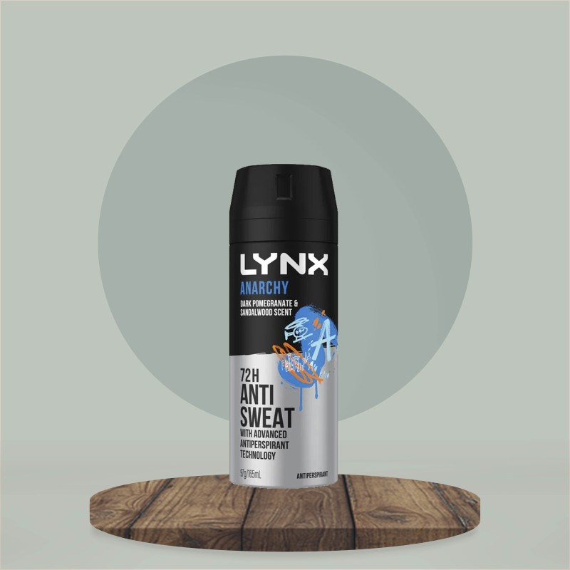 Lynx Antiperspirant Deodorant Anarchy 165ml