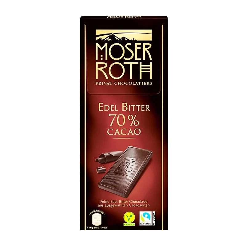 Moser roth cocoa 125g