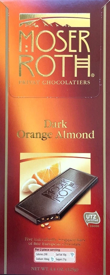 Moser roth Almond 125g