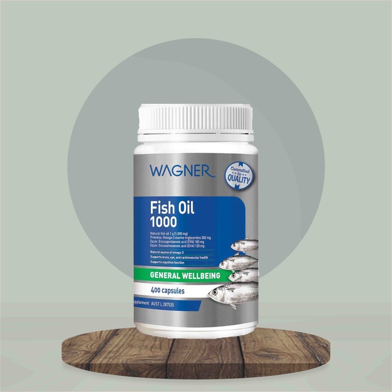 Wagner Fish Oil 1000 400 Capsules