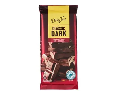 Dark Chocolate (dairy fine)