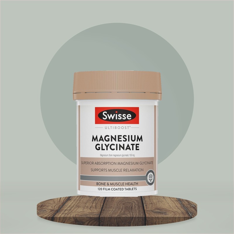Swisse Ultiboost Magnesium Glycinate 120 Tablets