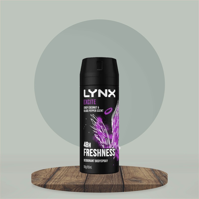 Lynx Deodorant Excite 165ml