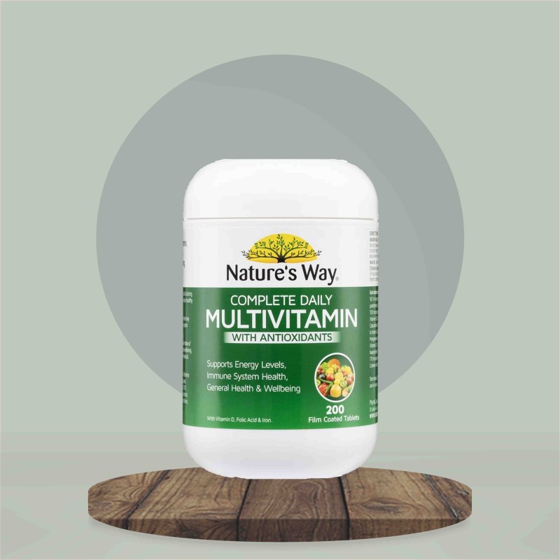 Nature's Way Complete Daily Multivitamin 200 Tablets