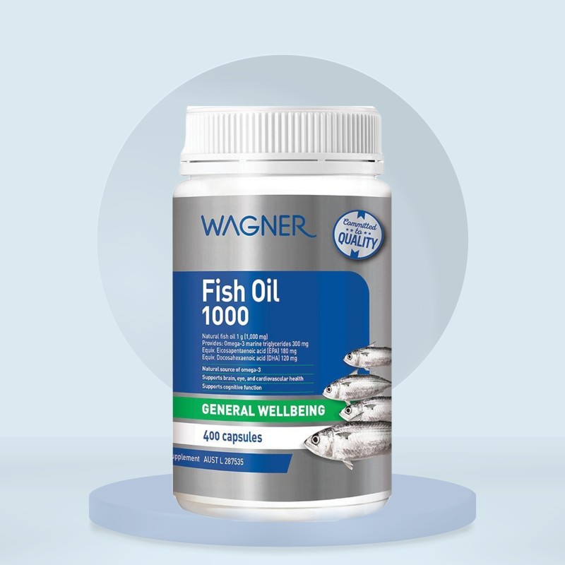 Wagner Fish Oil 1000 400 Capsules