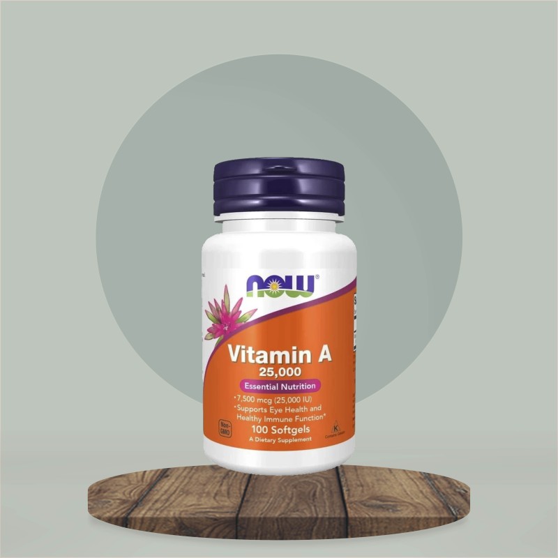 Vitamin A 25,000 IU  - 100 Softgels
